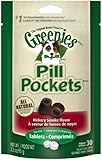 Greenies Canine Pill Pockets Hickory Smoke Tablet 30/pk - 6 Pack