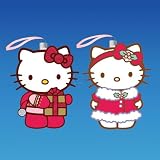 Hello Kitty Blown Glass Ornament Set
