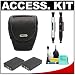 Photo : Vidpro SLR Holster Camera Case + 2 BLS-1 Batteries + Accessory Kit for Olympus Evolt E-400, E-410 & E-420 Digital SLR Cameras