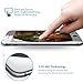 iPhone 6 Screen Protector, iPhone 6S Screen Protector, Electroplating Mirror Effect Film, Ballistic Tempered Glass Protector, F-color™ Maximum Screen Protection from Bump Drop Scrape 9H Silver