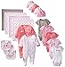 Gerber Baby Girls' 19 Piece Newborn Essentials Gift Set