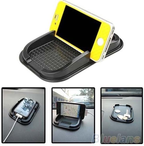 Jielry Black Car Dashboard Sticky Pad Mat Anti Non Slip Gadget Mobile Phone GPS Holder , phone mount
