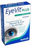 HealthAid EyeVit Plus - Omega 3, Lutein, Zeaxanthin - 30 Capsule