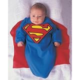 Licensed Superman Costume Baby Bunting
