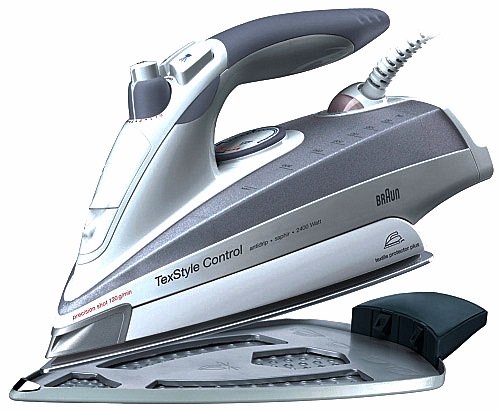 Braun Txstyle Control Iron,TEXTILE PROTECTOR PLUS (Iron SI18895) (220 Volts- Will NOT Work Here in USA and Canada)