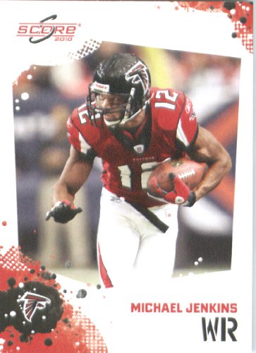 Michael Jenkins - Atlanta Falcons - 2010 Score Football Card - NFL Trading Card in Screwdown Case