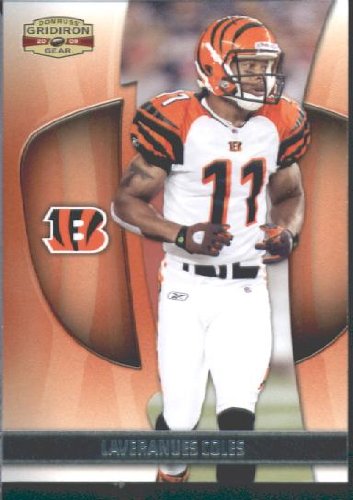 2009 Donruss Gridiron Gear Football Card # 58 Laveranues Coles Cincinnati Bengals Mint Condition- Shipped In Protective Screwdown Display Case!