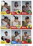 2012 Topps Heritage Miami Marlins Base Team Set (Sealed) -10 Cards including Hanley Ramirez,Jose Reyes, Buehrle, Buck, Bonifacio, Morrison, A Sanchez, Coghlan, Nolasco,& Matt Dominguez RC!