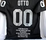 Jim Otto Signed Oakland Raiders Stat Jersey