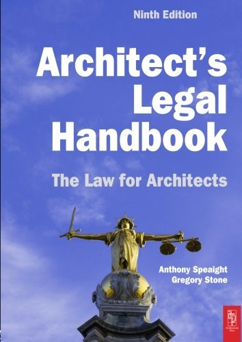 Architect's Legal Handbook by Anthony Speaight (Editor) (12-Jan-2010) Paperback