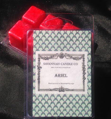 Savannah Candle Co, Disney Inspired Ariel Palm Wax Candle Melt