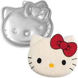 Hello Kitty Shaped Cake Pan: Cartoon Shaped Baking Utensil with Instructions