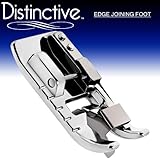Distinctive Edge Joining / Stitch in the Ditch Sewing Machine Presser Foot - Fits All Low Shank Snap-On Singer*, Brother, Babylock, Euro-Pro, Janome, Kenmore, White, Juki, New Home, Simplicity, Elna and More!