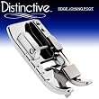 Distinctive Edge Joining / Stitch in the Ditch Sewing Machine Presser Foot - Fits All Low Shank Snap-On Singer*, Brother, Babylock, Viking (Husky Series), Euro-Pro, Janome, Kenmore, White, Juki, Bernina (Bernette Series), New Home, Elna and More!