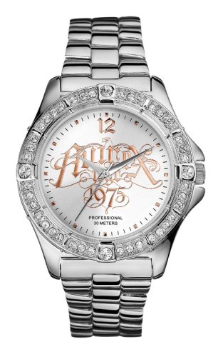 Avirex Men's Iced Bezel Watch #RX85017G2
