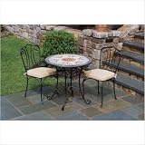 Alfresco Home 21-0856 Swirl Bistro Chair