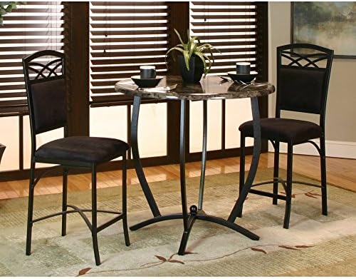 Sunset Trading 3 Piece Sierra Round Counter Height Dining Set