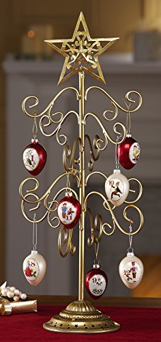 Joyous Holiday Tree Christmas Ornament Holder