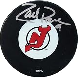 Zach Parise New Jersey Devils Autographed Hockey Puck