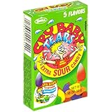 Cry Baby Tears Extra Sour Candy, Five Flavors, 1.98-Ounce Boxes (Pack of 24)