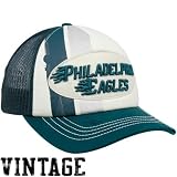 NFL Reebok Philadelphia Eagles Natural-Midnight Green Broiler Adjustable Trucker Hat