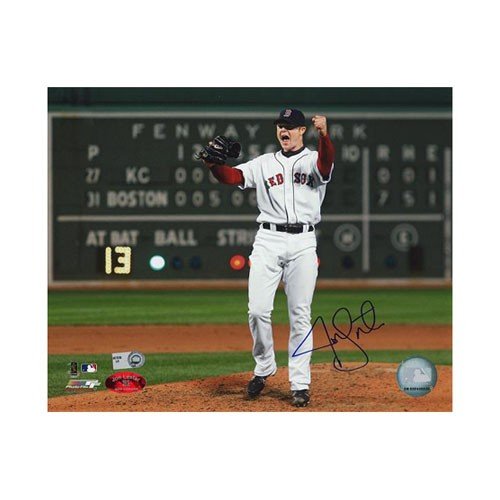 Jon Lester Autographed/Hand Signed Boston Red Sox 16x20 Photo No Hitter (MLB Authenticated)