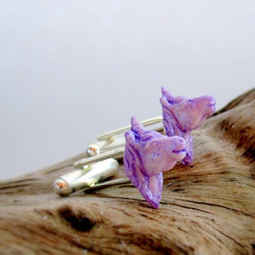 Unicorn Cufflinks - Ready to ship! Cuff Link - Glow in the Dark