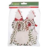 Be Good Rawhide Laced Ornaments 6/Pk