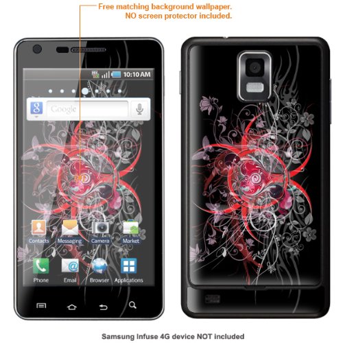 Protective Decal Skin STICKER for AT&T Samsung Infuse 4G case cover Infuse-468