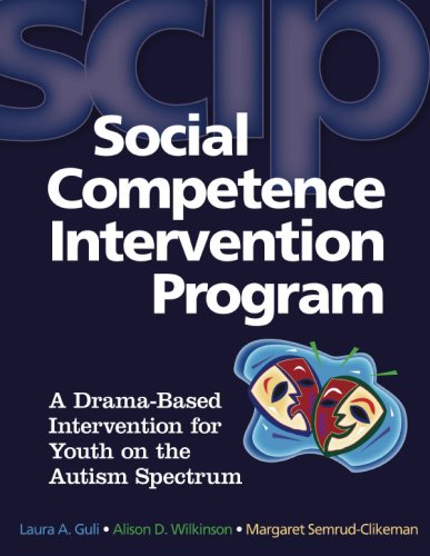 social competence intervention program scip a drama based intervention for youth on the autism spectrum book