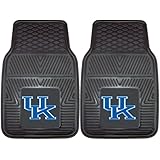 FANMATS NCAA University of Kentucky Wildcats Vinyl Heavy Duty Car Mat
