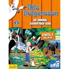 Nils Holgersson - Die Original Zeichentrick-Serie, Staffel 3 (Folge 36-52) [3 DVDs]