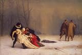 8 x 6 Mounted Print Gerome Jean Leon Duel after a Masked Ball 1857