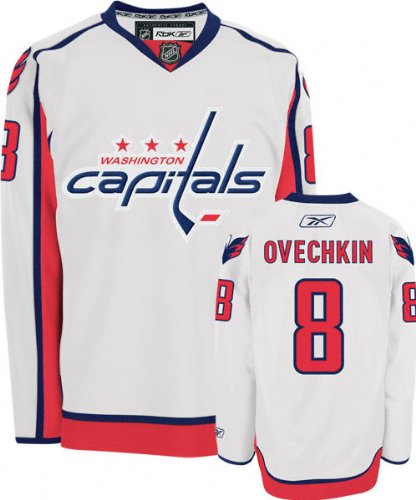 Alexander Ovechkin Washington Capitals -White- Premier NHLPA Jersey