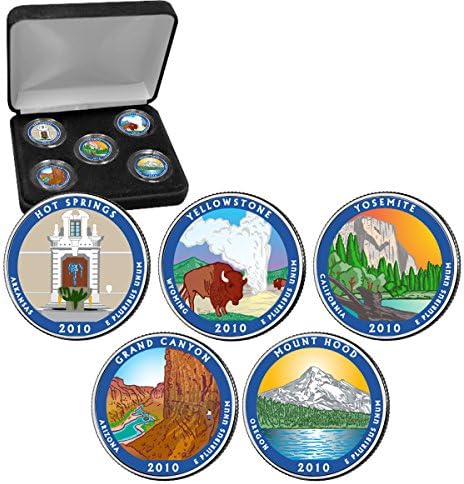 2010 Colorized National Park Quarters
