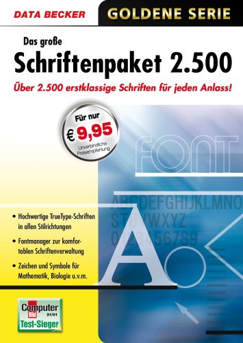 Das große Schriftenpaket 2500