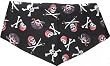 Medium Pirate Dog Bandanna Reversible