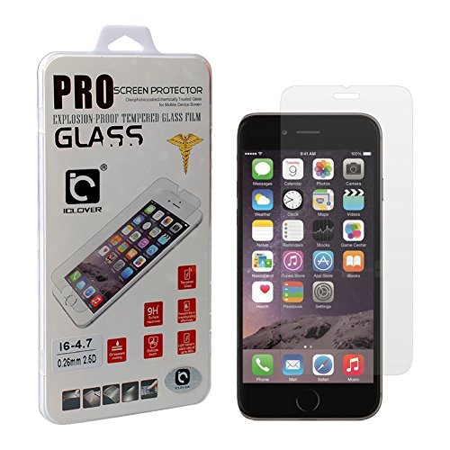iPhone 6s Tempered Glass Screen Protector - IC ICLOVER Apple iPhone 6s 4.7 Screen Protector Tempered Glass Ultra-thin [3D Touch Compatible- Tempered Glass] for 4.7 Inch Apple Iphone 6/ 6s