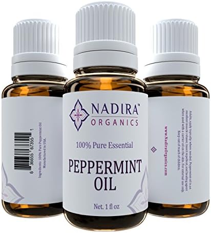 Peppermint Essential Oil - 100% Pure, Steam Distilled - 1 oz