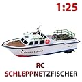 RC R/C ferngesteuertes BOOT/SCHIFF FISCHERBOOT ANGLERBOOT!!!! Komplett Set inkl. Akku und Ladeger�t!!!