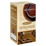 Davidson's Tea South African Honeybush, 25-Count Tea Bags (Pack of 6)