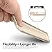 iPhone 6 Case, LoHi Apple iPhone 6 [Ultra Slim] Snug Fit Bumper Case Hard PC Mesh Back Cover Snap On Protective Case for iPhone 6 4.7 inch (Tyrant Gold)