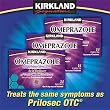 Kirkland Signature Omeprazole Delayed Release Tablets 20 Mg X 42