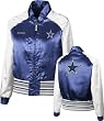 Dallas Cowboys Women's Hear Her Cheer Reversible Satin Jacket
