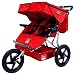 Tike Tech ATX Double Jogger Stroller- Nordic Red