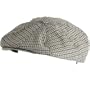 Newsboy Gatsby Plaid Tweed Golf Driver Cap Hat Olive - Medium / Large