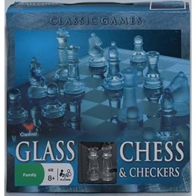 Glass Chess and Checkers by