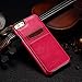 iPhone 6s Case, iPhone 6 Case, Joopapa iPhone 6/6S Wallet Case, Luxury Fashion Leather Wallet Case back Cover with 2 Credit Card/ID Card Slots for Apple iPhone 6/6s 4.7 Inch (Pink)