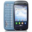 LG GW620 Schwarz-Blau (vodafone branding, ohne SIM Lock), Handy