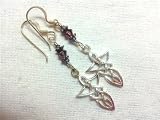 Celtic Dagger Sterling Silver Earrings